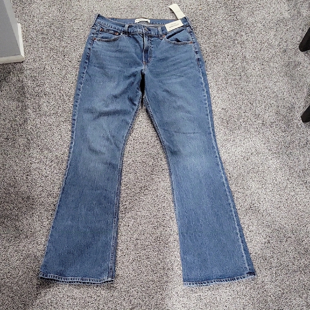 Abercrombie High Rise Bootcut Jean